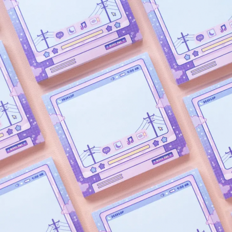 STOCK - UNICORN ECLISPE - Post-it/Sticky Note "NIght Owl"