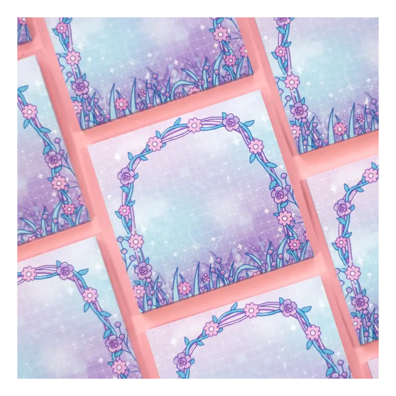 STOCK - UNICORN ECLISPE - Post-it/Sticky Note "Secret Garden"