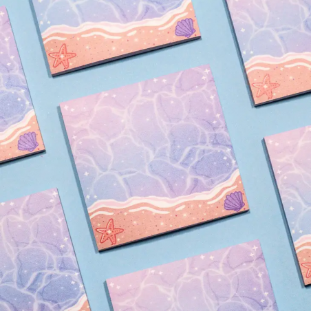 STOCK - UNICORN ECLISPE - Post-it/Sticky Note "Beach"