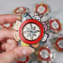 STOCK - RISKIT DESIGN - Pins "NACHIMPIN"