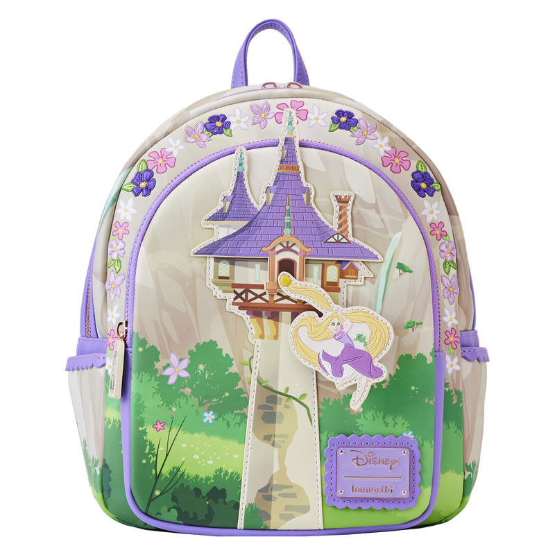 STOCK - LF DISNEY TANGLED RAPUNZEL SWINGING FROM TOWER MINI BACKPACK