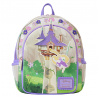 STOCK - LF DISNEY TANGLED RAPUNZEL SWINGING FROM TOWER MINI BACKPACK
