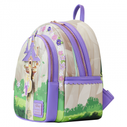 STOCK - LF DISNEY TANGLED RAPUNZEL SWINGING FROM TOWER MINI BACKPACK