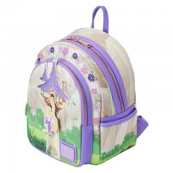 STOCK - LF DISNEY TANGLED RAPUNZEL SWINGING FROM TOWER MINI BACKPACK