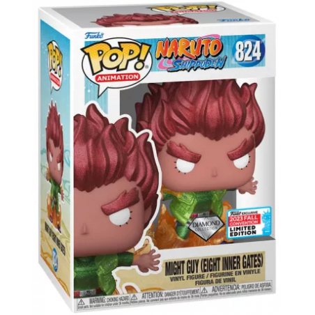 STOCK - FUNKO POP 824 - MIGHT GUY EIGHT INNER GATES