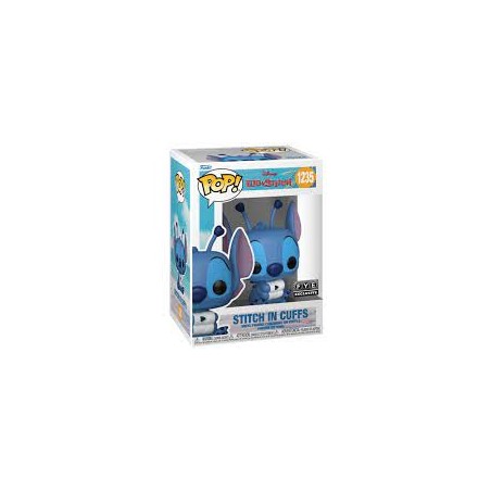 STOCK  - FUNKO POP DISNEY 1235 - STITCH IN CUFFS