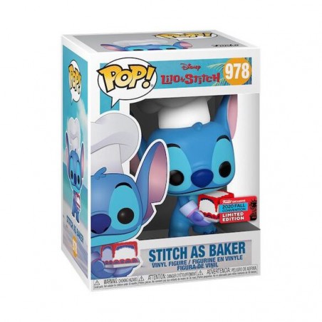 STOCK - FUNKO POP DISNEY 978 - STITCH AS BAKER