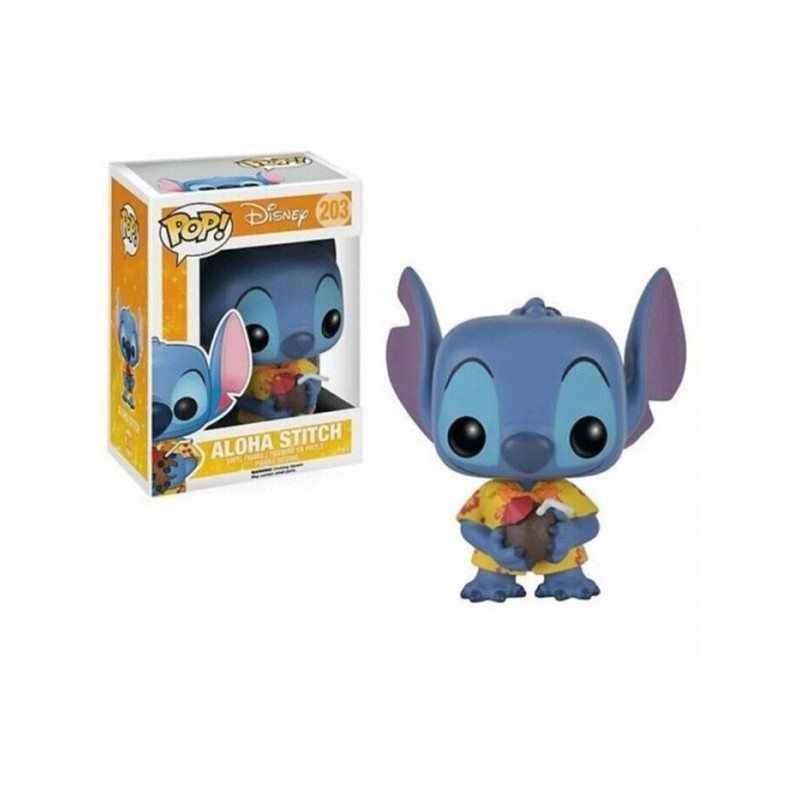 STOCK - FUNKO POP DISNEY 203 - ALOHA STITCH