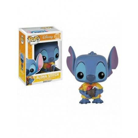 STOCK - FUNKO POP DISNEY 203 - ALOHA STITCH