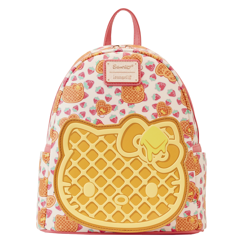 STOCK - LF SANRIO HELLO KITTY BREAKFAST WAFFLE MINI BACKPACK
