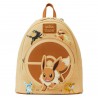 COMMANDE - IMPORT USA - Loungefly Pokemon Eevee Evolution Backpack