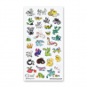 STOCK - STICKII - FEUILLE DE STICKERS