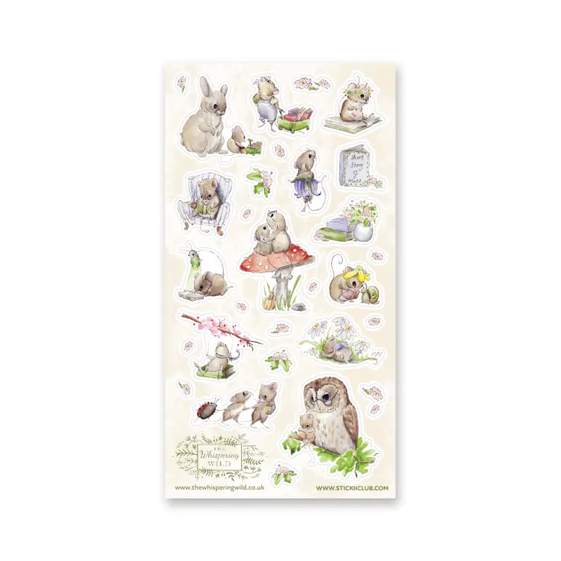 STOCK - STICKII - FEUILLE DE STICKERS