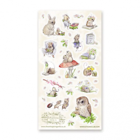 STOCK - STICKII - FEUILLE DE STICKERS