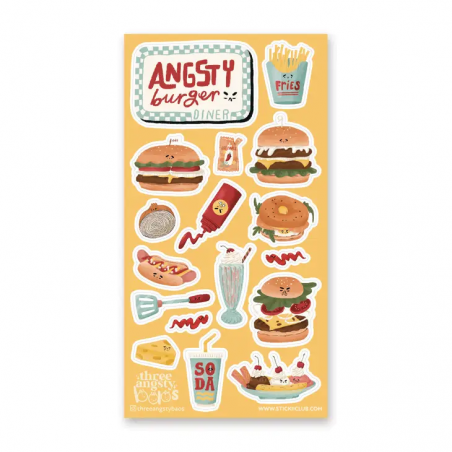 STOCK - STICKII - FEUILLE DE STICKERS
