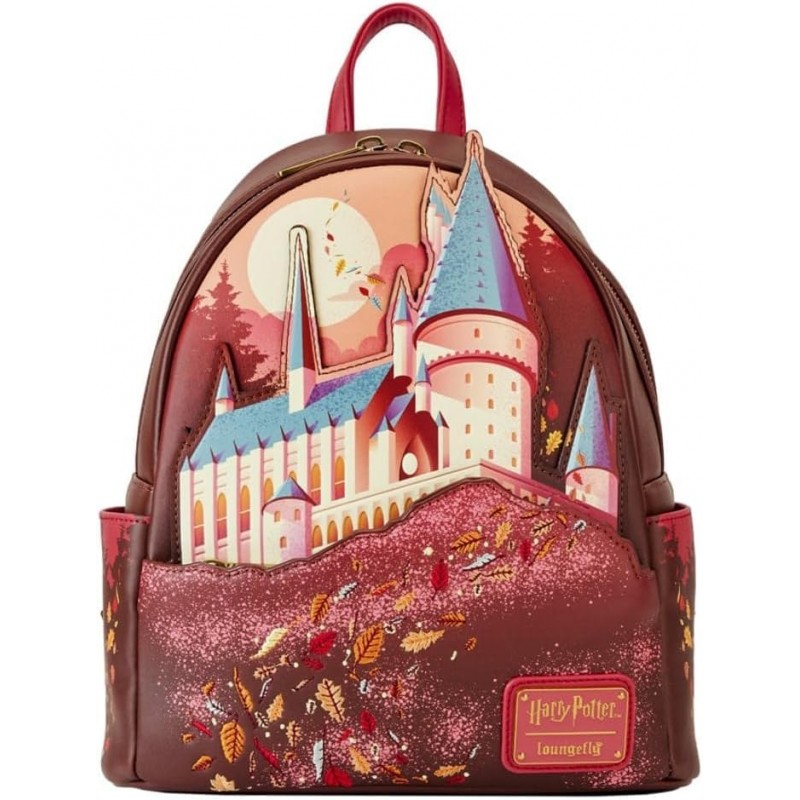 STOCK - LF Harry Potter Hogwarts Fall Leaves Mini Backpack
