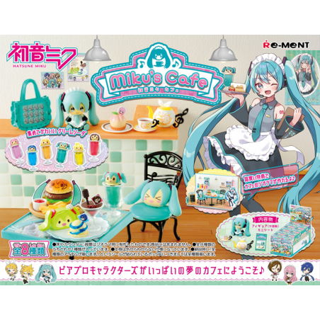 COMMANDE - RE-MENT - Hatsune Miku Series - Miku's Cafe
