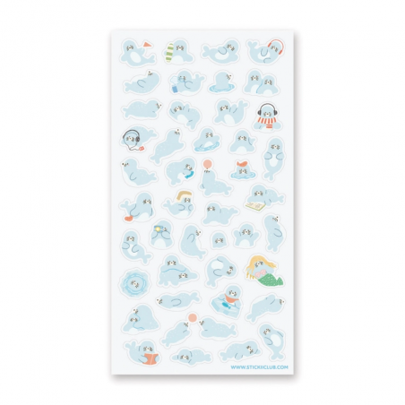 STOCK - STICKII - FEUILLE DE STICKERS