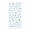 STOCK - STICKII - FEUILLE DE STICKERS