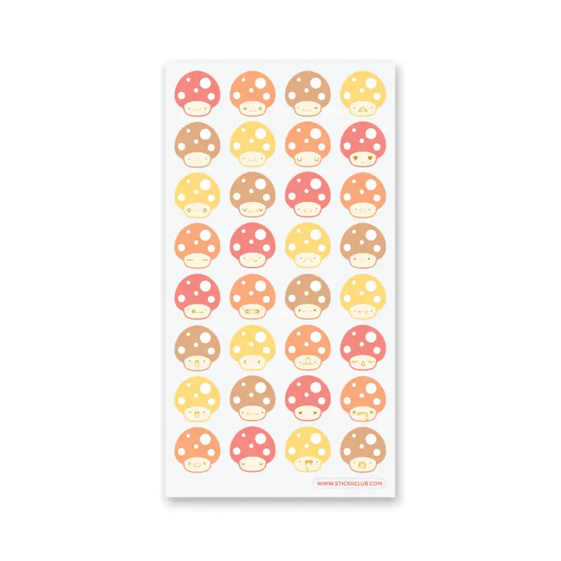 STOCK - STICKII - FEUILLE DE STICKERS