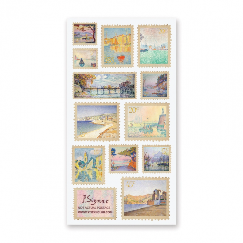 STOCK - STICKII - FEUILLE DE STICKERS
