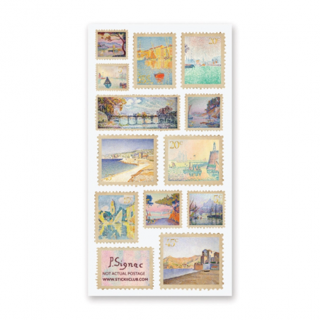 STOCK - STICKII - FEUILLE DE STICKERS