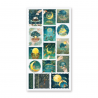 STOCK - STICKII - FEUILLE DE STICKERS