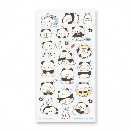 STOCK - STICKII - FEUILLE DE STICKERS