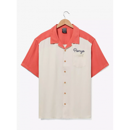 COMMANDE - IMPORT USA - Studio Ghibli Ponyo Contrast Woven Shirt