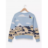 COMMANDE - IMPORT USA - Studio Ghibli Kiki's Delivery Service Scenic Women's Cardigan