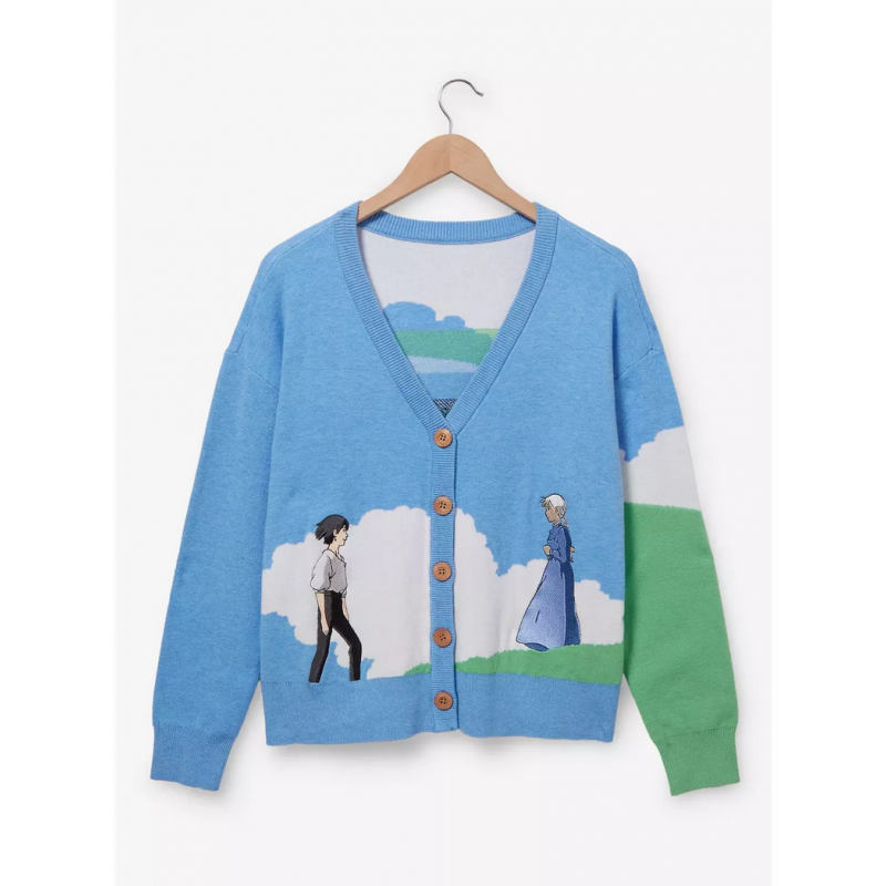 COMMANDE - IMPORT USA - Studio Ghibli Howl's Moving Castle Sophie & Howl Women's Cardigan