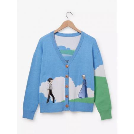 COMMANDE - IMPORT USA - Studio Ghibli Howl's Moving Castle Sophie & Howl Women's Cardigan