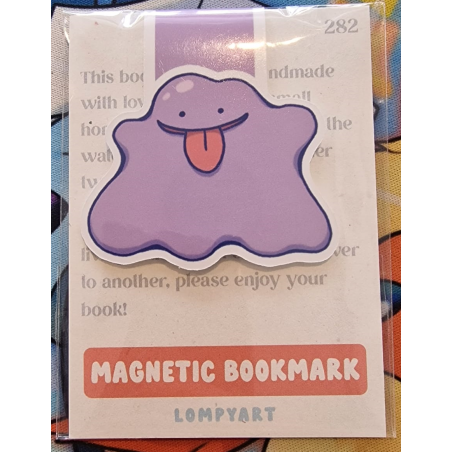 STOCK - LOMPYART - Marque-page Magnetique Metamorph
