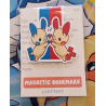 STOCK - LOMPYART - Marque-page Magnetique Posipi & Negapi