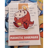 STOCK - LOMPYART - Marque-page Magnetique Chochodile