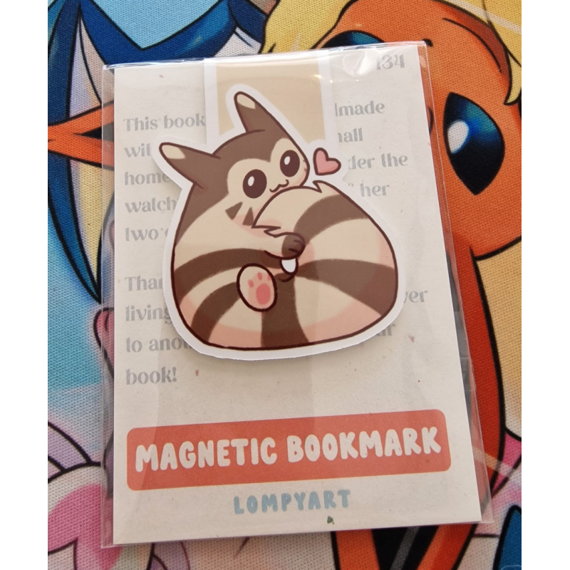STOCK - LOMPYART - Marque-page Magnetique Fouinard