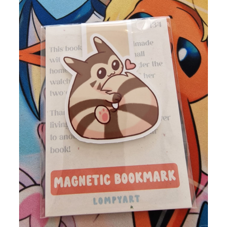 STOCK - LOMPYART - Marque-page Magnetique Fouinard