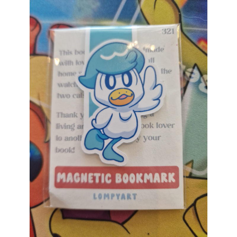 STOCK - LOMPYART - Marque-page Magnetique Coiffeton