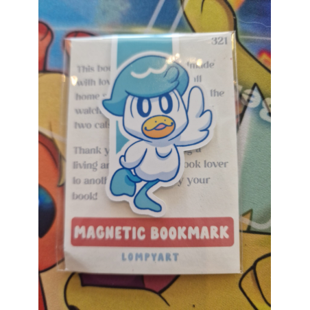 STOCK - LOMPYART - Marque-page Magnetique Coiffeton