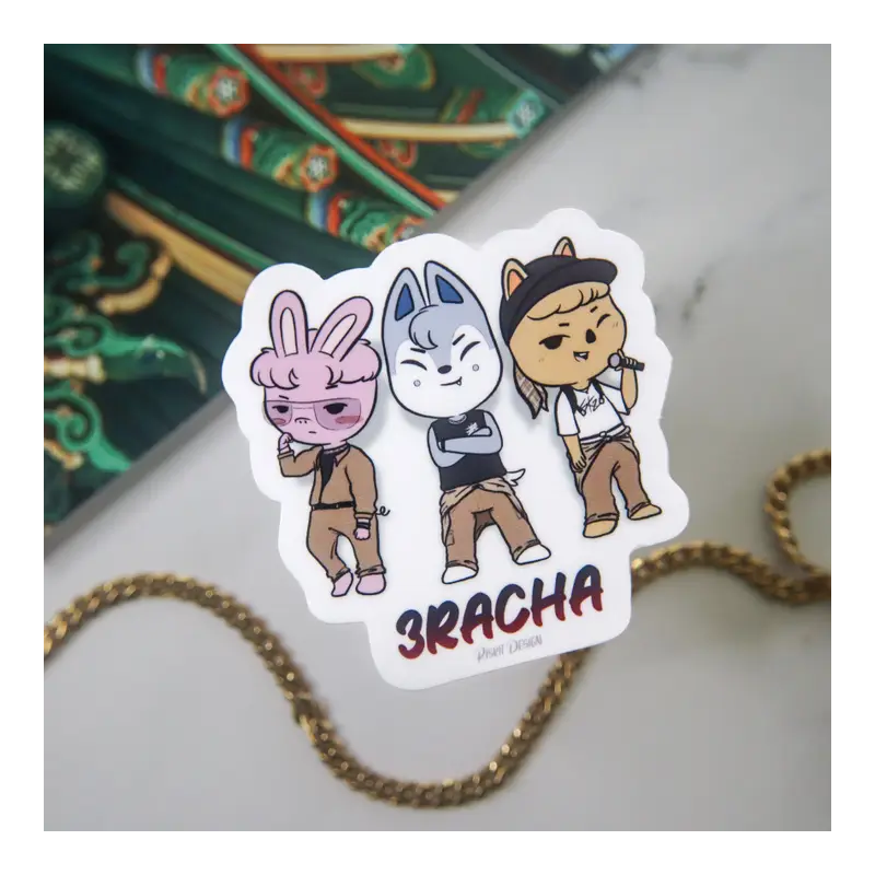 STOCK - RISKIT DESIGN - Vinyl Stickers 3RACHA
