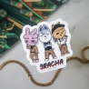 STOCK - RISKIT DESIGN - Vinyl Stickers 3RACHA