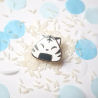 STOCK - RISKIT DESIGN - Enamel Pins - Nekohan