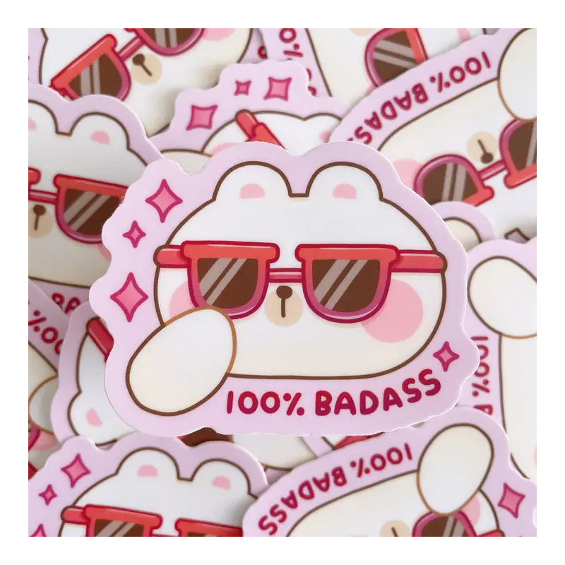 STOCK - STICKYRICECO - Waterproo vinyl stickers
