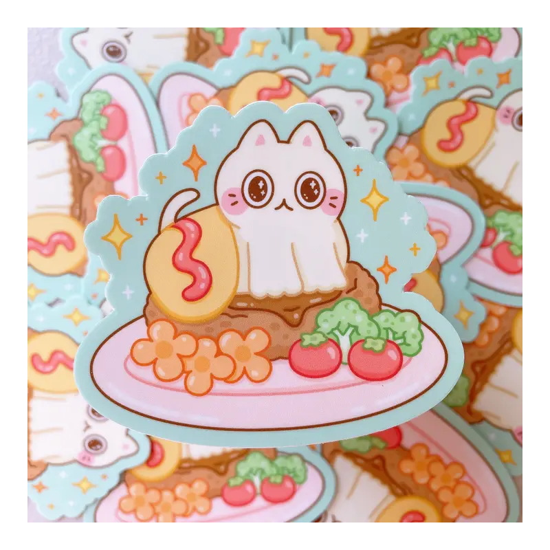 STOCK - STICKYRICECO - Waterproo vinyl stickers
