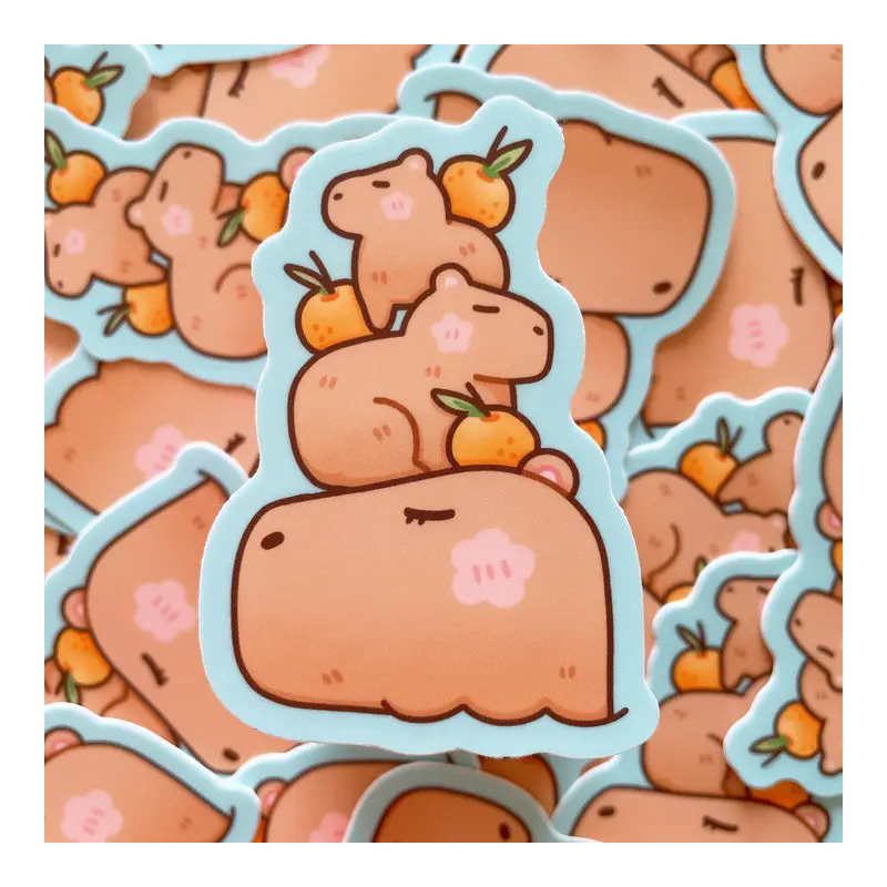 STOCK - STICKYRICECO - Waterproo vinyl stickers