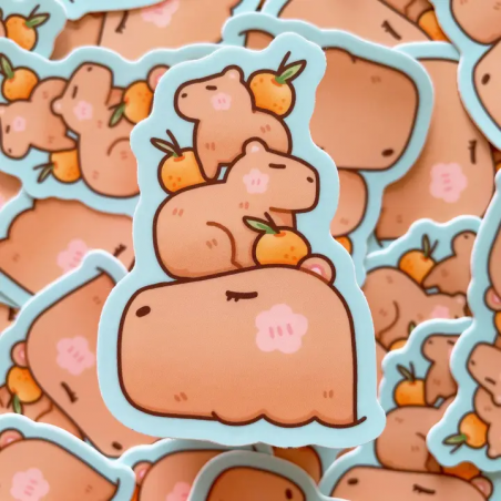 STOCK - STICKYRICECO - Waterproo vinyl stickers