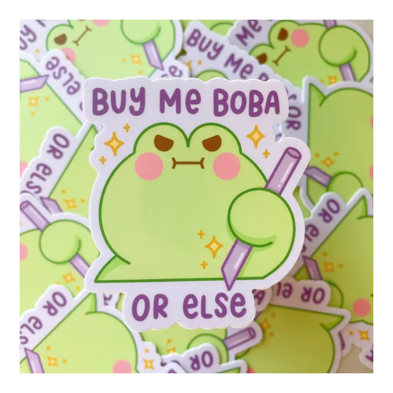 STOCK - STICKYRICECO - Waterproo vinyl stickers