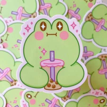 STOCK - STICKYRICECO - Waterproo vinyl stickers