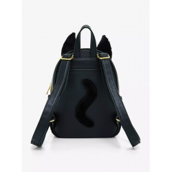 COMMANDE - IMPORT USA - Her Universe Studio Ghibli Kiki's Delivery Service Jiji Fuzzy Mini Backpack