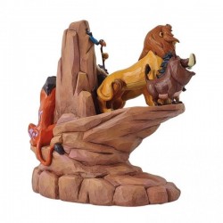 STOCK - ENESCO - DISNEY TRADITIONS - Lion King Carved in Stone Figurine